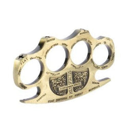 Finger Knuckle Four-Finger Boxing Glove Self-Defense Tool Weapon Ring Hand Clip Fist Clip Anti-Wolf Device