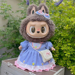 Clothing with 58cm LABUBU Design ZIMOMO Doll Clothes Rubber LABUBU Plush Toy Clothing Cute