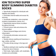 Lon Tech Pro Super Body Slimming Diabetes Socks, Breathable Soft And Comfortable Non-slip Foot Care Socks