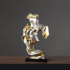 Abstract art couple decoration living room wine cabinet study decoration figure sculpture handicrafts