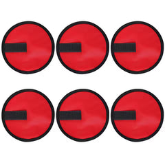 6 - piece set of 5.9 - inch lure wraps. Doubles as covers, gloves, hook protectors. Keeps anglers safe while fishing.