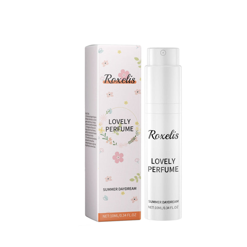 Freesia Spin Perfume Spray, Women Exude Long-Lasting Charm Fresh Elegant Light Fragrance Portable Sample Perfume