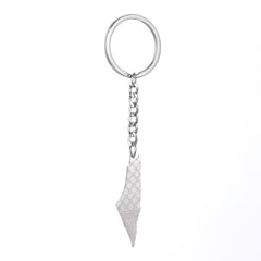 Israel Palestine Map Flag Drip Oil Stainless Steel Keychain Fashion Men's and Women's Stainless Steel Keys