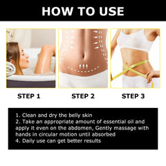 Firming And Slimming Essential Oil, Shows The Curves Of The Body, Firming Shaping And Slimming Body Essential Oil