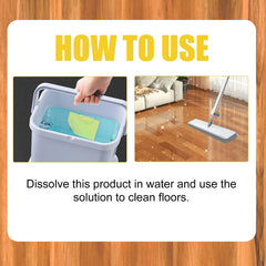 Beewax Cleaning Sheets, Home Floor Decontamination Descaling Lighten The Multifunctional Mop The Floor Clean