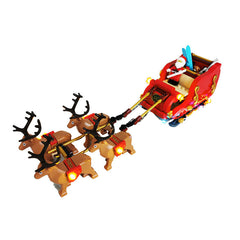 Building block lighting compatible with LEGO 40499 Santa Claus reindeer sled winter LED lights LEGO lights