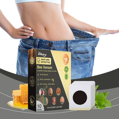 Bee Venom Lymphatic Drainage Weight Loss Patch, Lymphatic Slimming Paste Shaping Slimming Digestion Health Vitality Detumescence Care Body Shaping Considerate