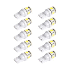 10PCS Led Car DC 12v Lampada Light T10 5050 Super White 194 168 w5w T10 Led Parking Bulb Auto Wedge Clearance Lamp