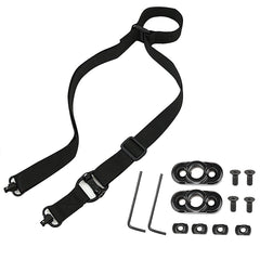QD Buckle Double point Tactical Nylon MS4 Tactical Gun Rope Slanting Double point Strap Outdoor Real Person CS Training Nylon Gun Strap