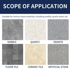Stone Crystal Plating Agent, Kitchen Tile Marble Surface Rejuvenation Repair Brightening Maintenance Cleaning Agent