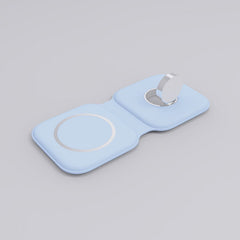 3-in-1 dual foldable wireless charger suitable for wireless charging of Apple Watch and iPhone