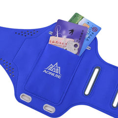 AONIJIE  Running Arm Pack Outdoor Sport Hiking Camping Gym Fitness 5.5 4.7 Inch Touch Screen iPhone 6S Mobile Phone Bag