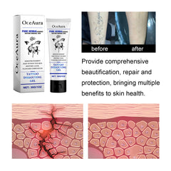 Tattoo Dissolving Gel, Moisturizing Tattoo Skin Repair Skin Tattoo Mark Brightening Care Cream
