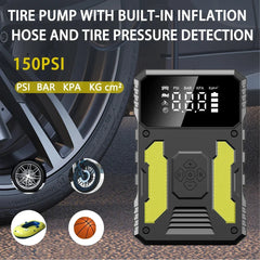 12V Lithium  Booster Jump Starter and Air Compressor