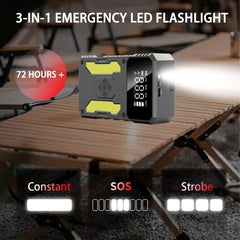 12V Lithium  Booster Jump Starter and Air Compressor