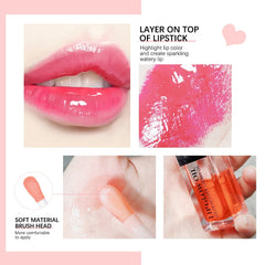 Ibcccndc Lip Oil Lip Balm Moisturizing Lip Glaze Transparent Toot Lip Nectar Lip Oil