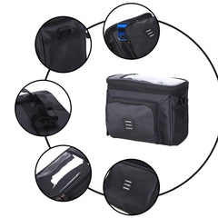 Folding Bicycle Head Bag On Behalf Of Driving Electric Vehicle Bag Hanging Bag Mountain Bike Front Handlebar Bag Faucet Bag Equipment
