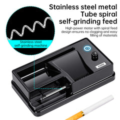 New 3-in-1 Auto Cigarette Rolling Machine – Electric, Smart Sensing, 6.5/8mm Tubes.