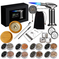 Molec chef Cocktail Smoker Oak Smoker Wooden Box Aroma Smoker