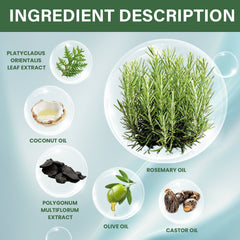 Rosemary Oil Capsules, Nourish Hair Roots Prevent The Loss Of Solid Hair And Hair Moisturizing Hair Care Essential Oil