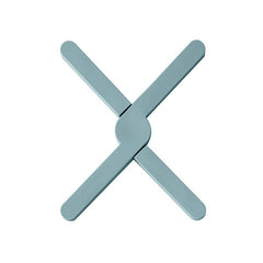 X-shaped heat-resistant and heat-resistant silicone non slip dining table mat