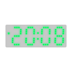 Simple Style LED Electronic Alarm Clock Battery and Plug-in Dual-use Timepiece Yida Time
