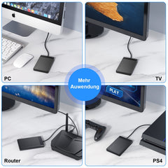 2.5-inch SATA portable hard drive box USB 3.0 portable hard drive protection box