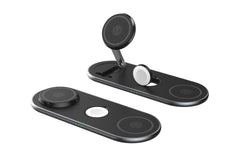 Foldable wireless convenient 3-in-1 magnetic wireless fast charging suitable for Apple 3-in-1 wireless charging