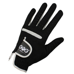 1 Pcs Men's Golf Glove Left Hand Right Hand Micro Soft Fiber Breathable Golf Gloves Men Color Black Brand GOG