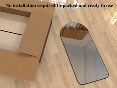 71"×32" Big Full Body Mirror for Bedroom Oversized Floor Mirror Large Standing Mirror Living Room Dressing Mirror Leaning Agains