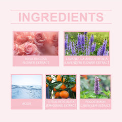 Pink Rose Fragrance Essential Oil, Mild Natural Fresh Fragrance Fragrance Portable Women's Eau De Toilette