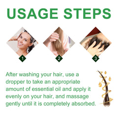 Black Castor Oil, Thickening Hair Repair Soft Massage Scalp To Strengthen Hair Strands