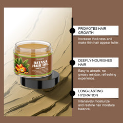 Batana Hair Care Oil, Nourishing Scalp, Hydrating Repair, Hydrating Hair Care And Smoothing Essence