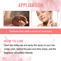 Perfume Spray Fresh Lasting Fragrance Non-Pungent Women's Date Perfume Spray