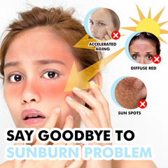 Silky-Fit Sun Stick, Gentle Moisturizing And Isolating Uv Protection To Repair Sunburned Red Skin