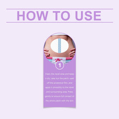 Body Navel Patch, Firm Skin Easily Enjoy Beautiful Body Posture Light Body Navel Patch