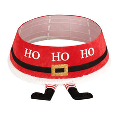 New Christmas Tree Skirt Christmas Party Decoration Santa Claus Feet Christmas Tree Base Apron