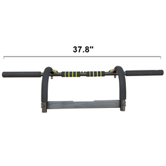 Wall Mounted Pull Up Bar Exercise Chin Bar Portable Dip Bars for Indoors Home Gym