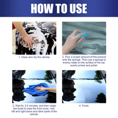 Auto Ceramics Coating, Clean Decontamination Waterproof Dustproof Scratch Repair Paint Maintenance Renovation Coating Solution