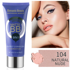Omantic Beauty Liquid Foundation To Beautify Facial Pores Concealer Not Easy To Take Off Makeup BB Cream