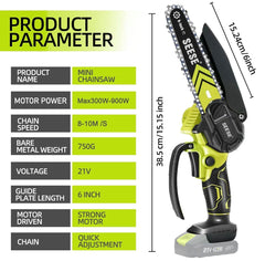 BrushLite Mini Chainsaw