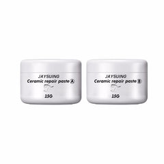 Jaysuing Tile repair agent ceramic paste tile glue adhesive toilet marble pit glaze repair agent