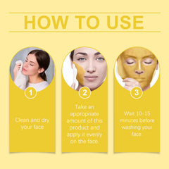 Gold Sleeping Mask, Moisturizing, Moisturizing, Moisturizing, Smoothing And Firming Skin Hydrating Mask