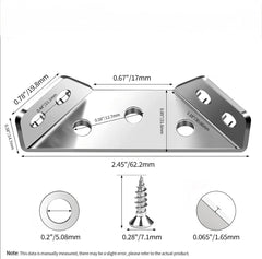 SteelGrip Corner Braces