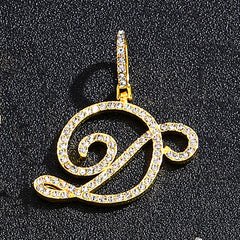 Hip hop accessories grass letter pendant melon seed buckle Cuban chain accessory