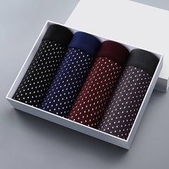 Mesh ice silk mesh underwear for men's square angle underwear