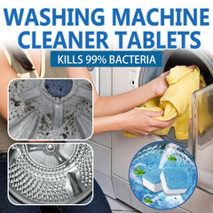 Washing Machine Cleaning Effervescent Tablet, Washing Machine Slot Stain Cleaner Effervescent Tablet Automatic Cleaning