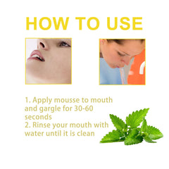 Propolis Oral Cleaning Mousse Oral Cleaning Care Tooth Stain Removal Fresh Mousse Toothpaste