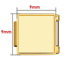 DIY Personalized Photo Picture Frame Making Titanium Steel Watch Band Chain Fashion Splicing Modular Bracelet