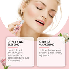 Women's Roller Perfume Lasting Fragrance Portable Rose Light Everyday Fresh Exudes A Niche Appeal Perfume